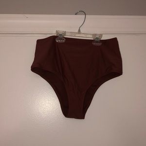 aerie high waisted bikini bottoms